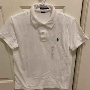 Women’s White Polo - Ralph Lauren Classic Fit